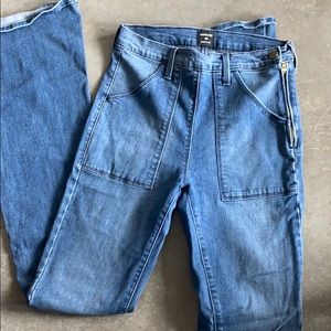 JUSTBLACK Bell Bottom Jeans